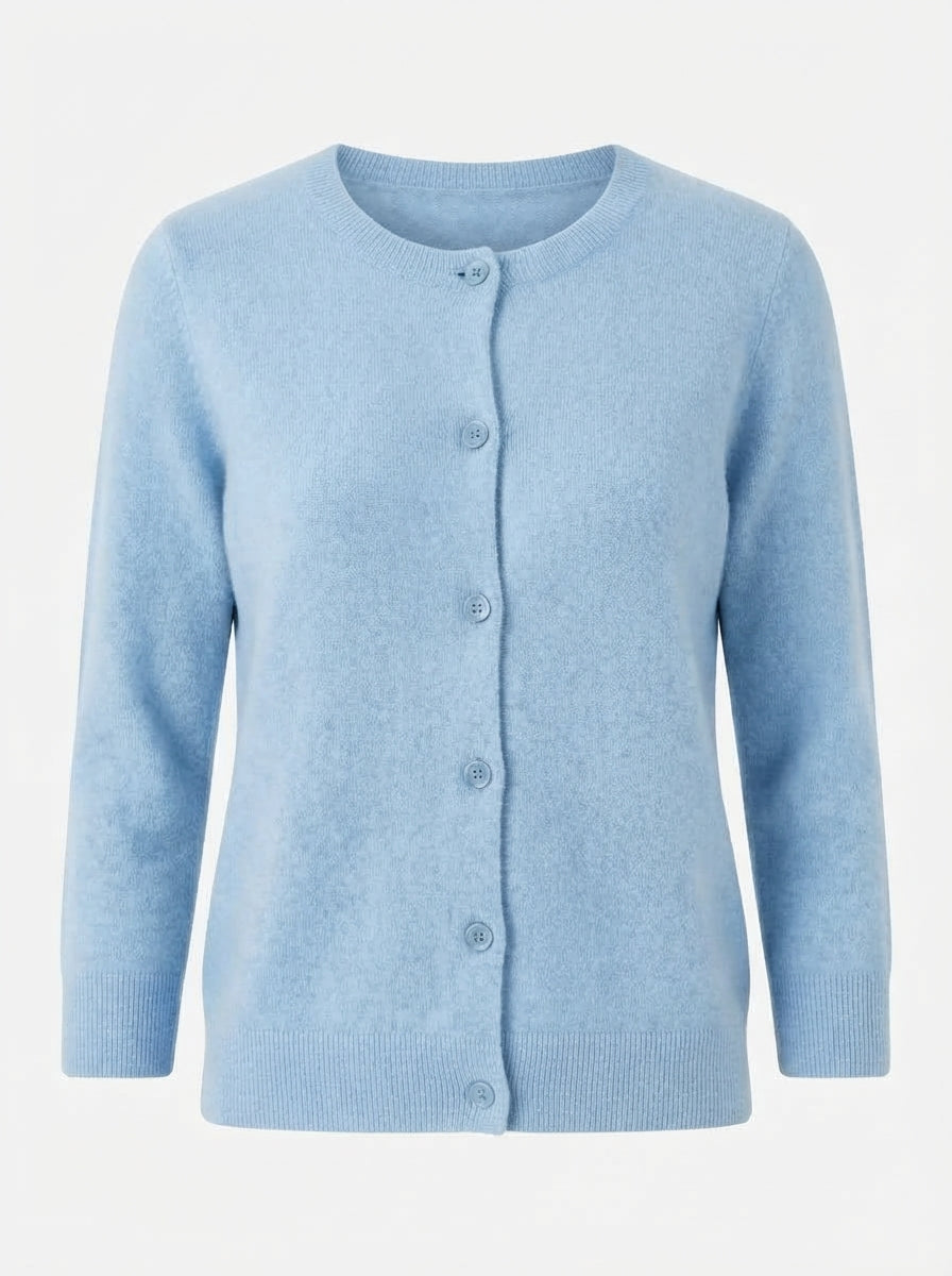 Imogen — Button-Down Soft Knitted Cardigan