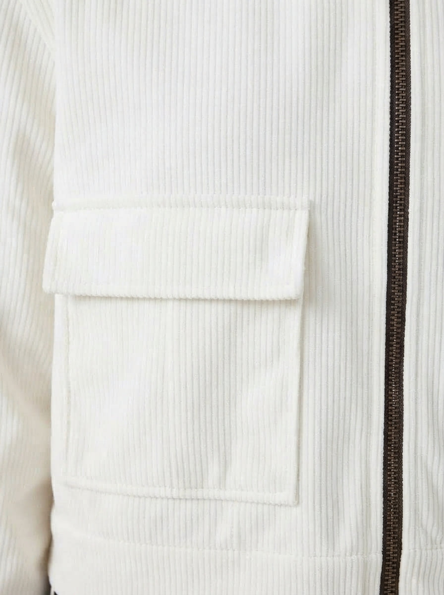 Sienna — Patchwork Corduroy Jacket