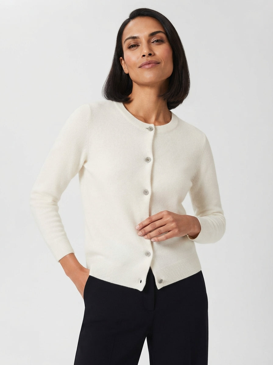 Imogen — Button-Down Soft Knitted Cardigan