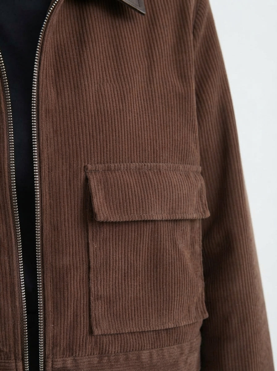 Sienna — Patchwork Corduroy Jacket