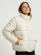 Amara — Soft Floral Puffer Jacket