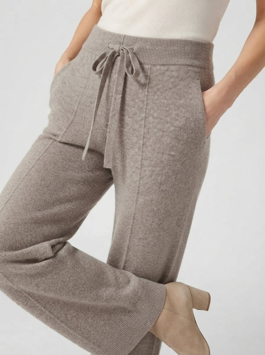 Olivia — Luxury Cashmere-Look Knit Trousers