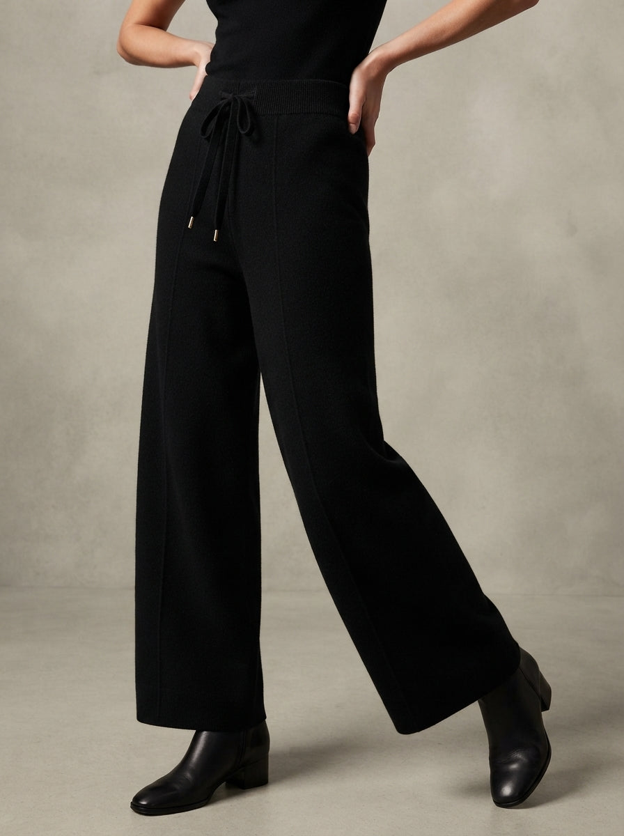 Olivia — Luxury Cashmere-Look Knit Trousers