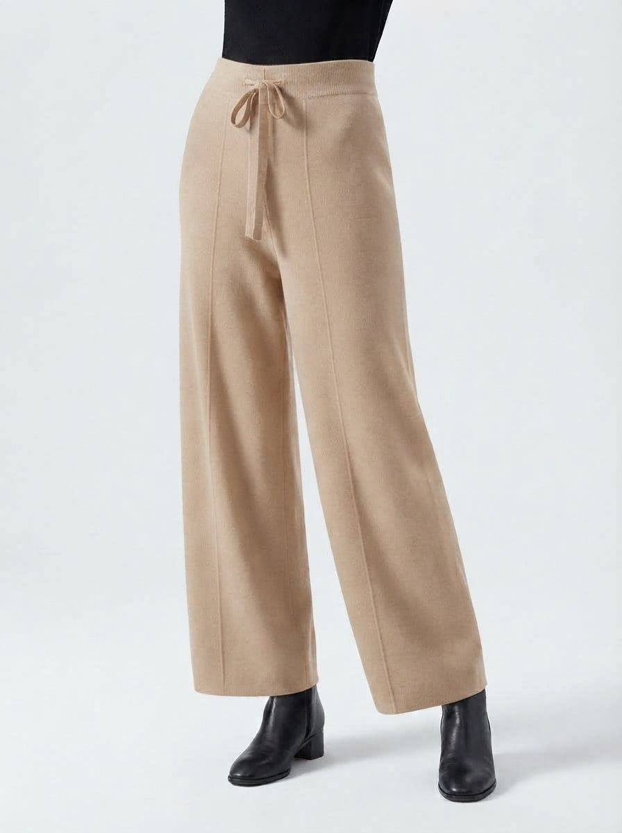 Olivia — Luxury Cashmere-Look Knit Trousers