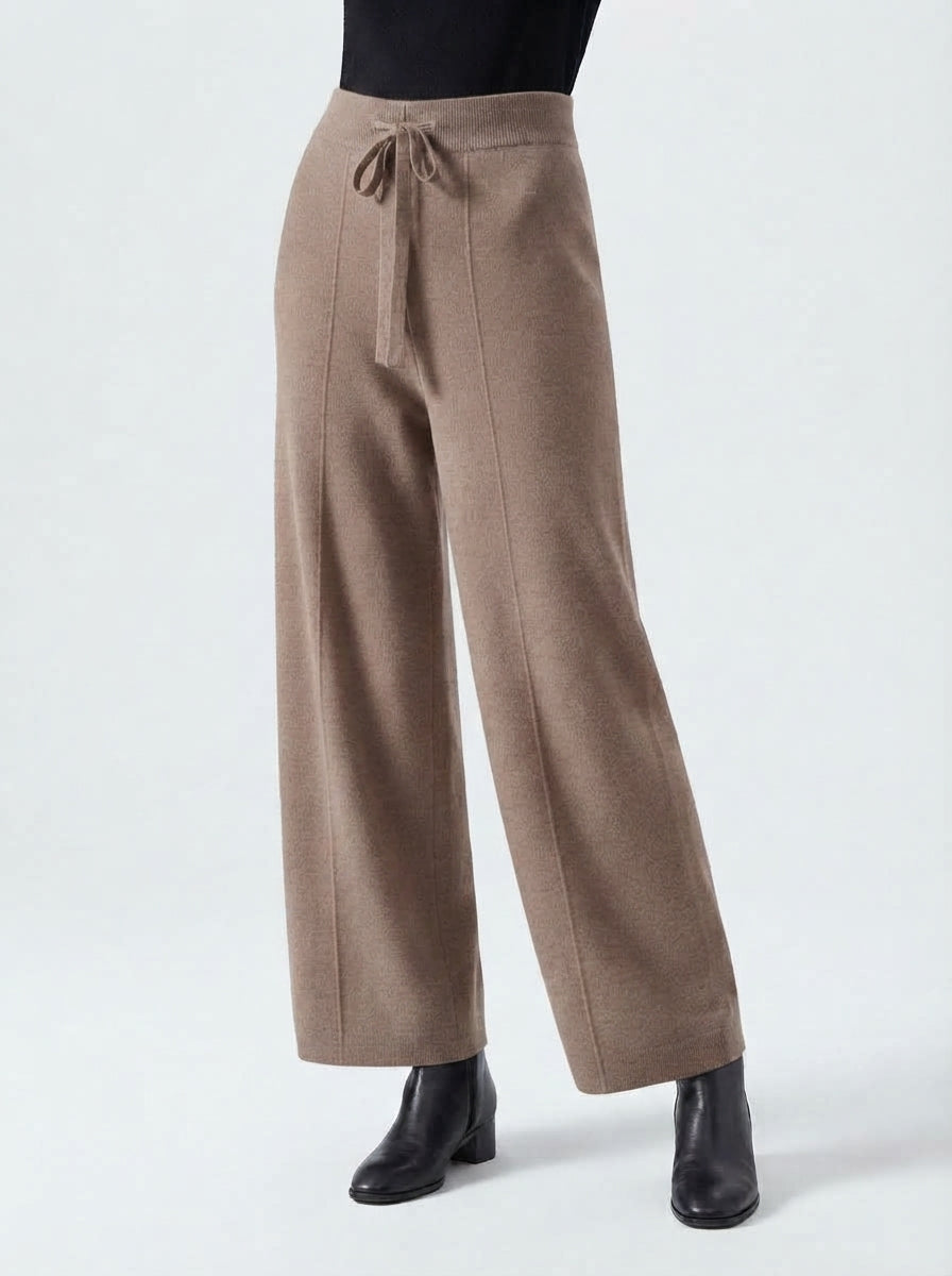Olivia — Luxury Cashmere-Look Knit Trousers