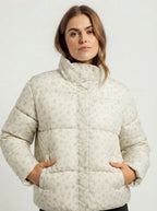 Amara — Soft Floral Puffer Jacket