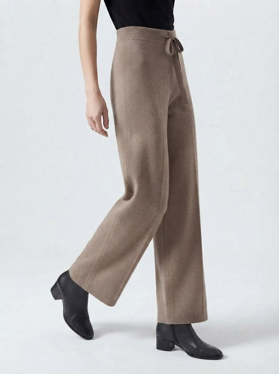 Olivia — Luxury Cashmere-Look Knit Trousers
