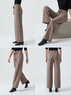 Olivia — Luxury Cashmere-Look Knit Trousers