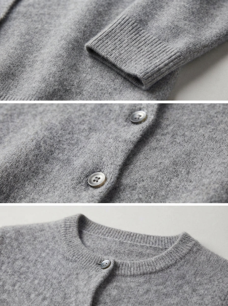 Imogen — Button-Down Soft Knitted Cardigan