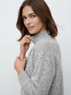 Maisie — Loose Crew-Neck Knit Sweater