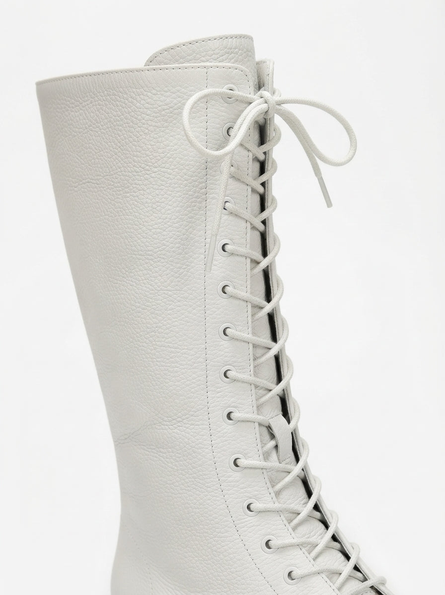 Seraphina — Knee-High Lace-Up Combat Boots