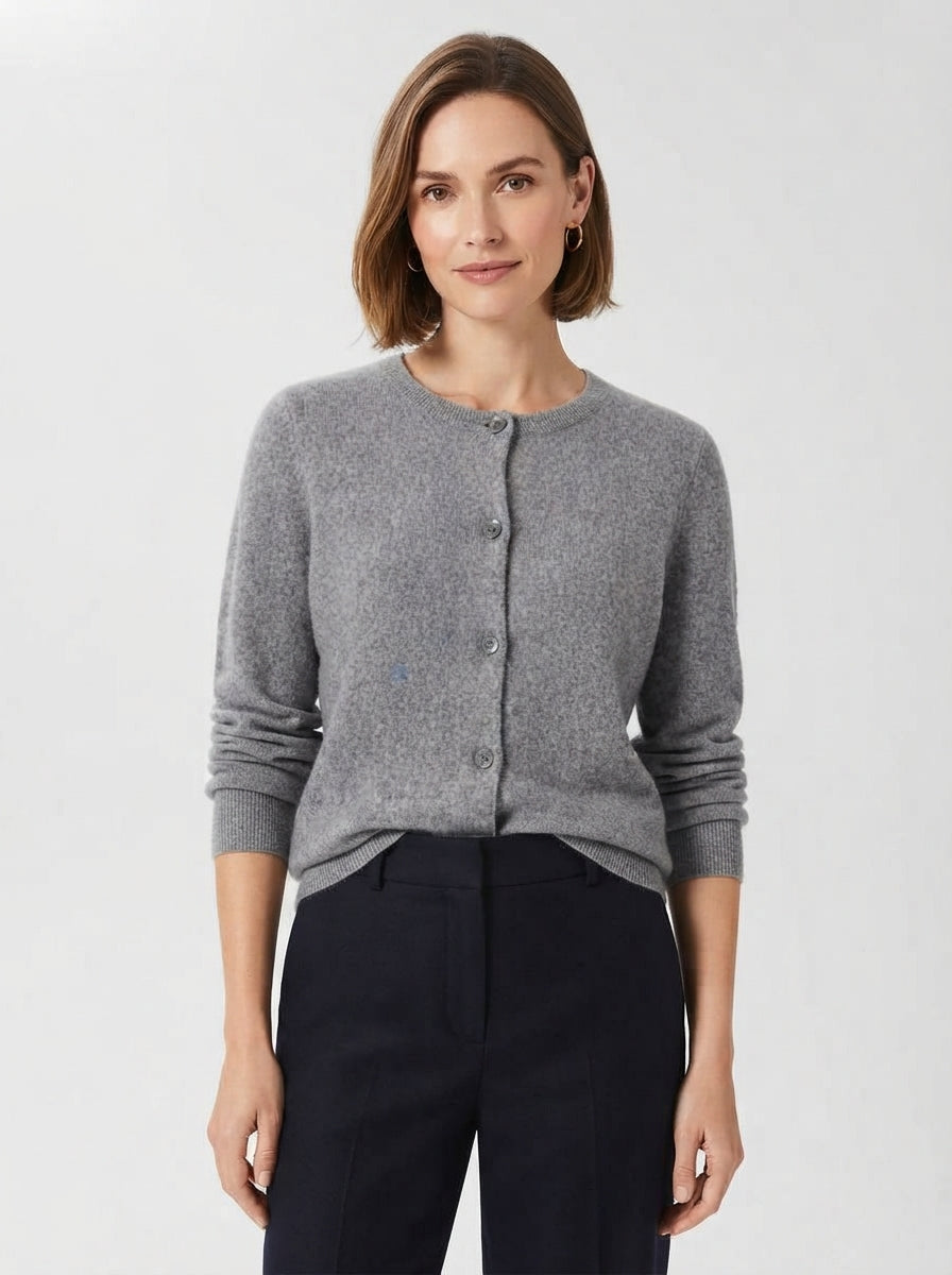 Imogen — Button-Down Soft Knitted Cardigan