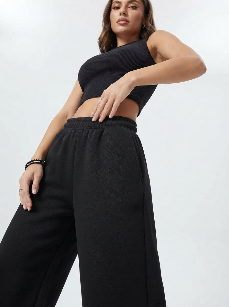 Chloe — Wide-Leg Comfort Joggers