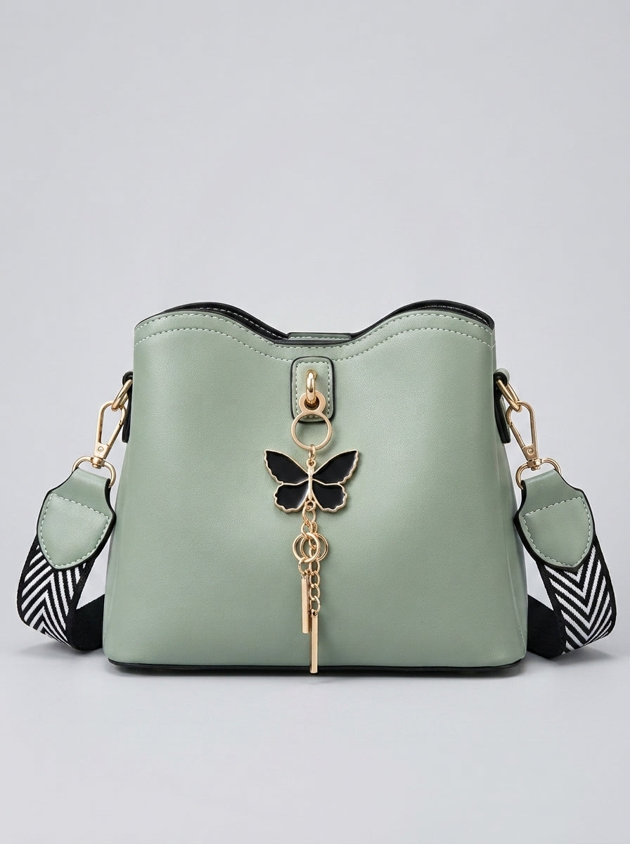 Chloe — Elegant Butterfly Tassel Shoulder Bag
