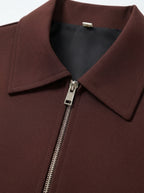 Aveline — Cropped Bomber Jacket