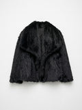 Vienza — High-Neck Faux Fur Coat