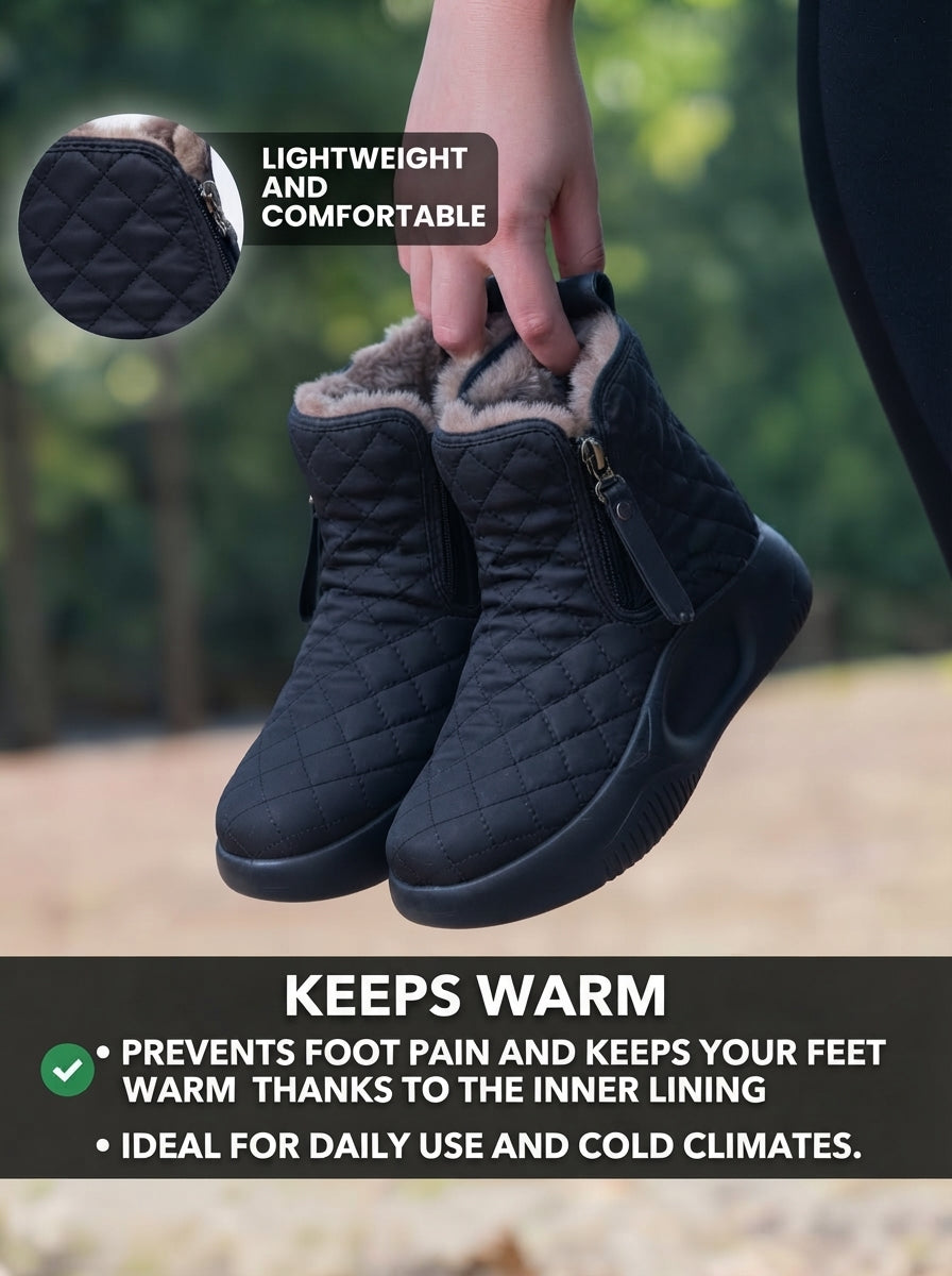 Olivia – Comfortable winter boots for tired, aching feet + FREE warm socks