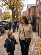 Belvane — Fleece-Lined Turtleneck Jumper with Free Matching Lined Beanie and Gloves