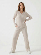 Amara — Ribbed Knit Two-Piece Set