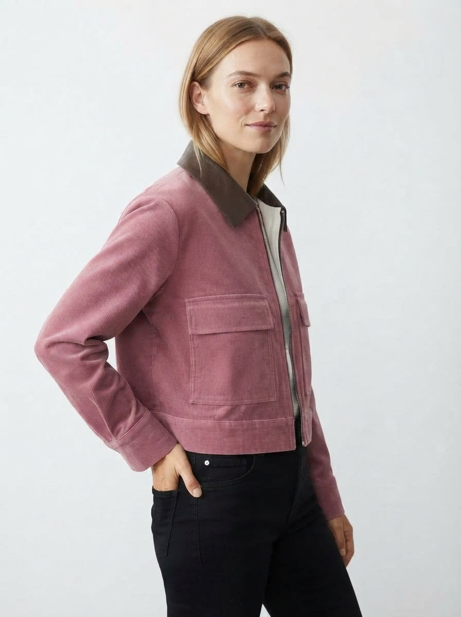 Sienna — Patchwork Corduroy Jacket
