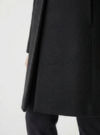 Aurelia — Open-Front Long Trench Coat