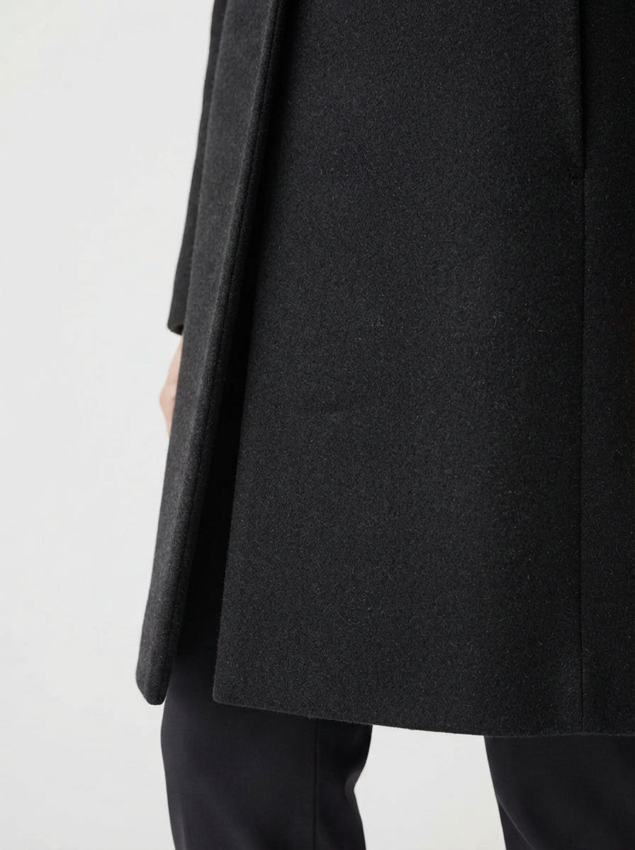 Aurelia — Open-Front Long Trench Coat