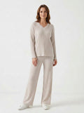 Amara — Ribbed Knit Two-Piece Set