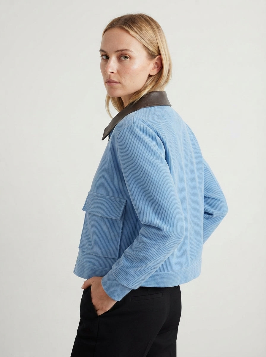 Sienna — Patchwork Corduroy Jacket