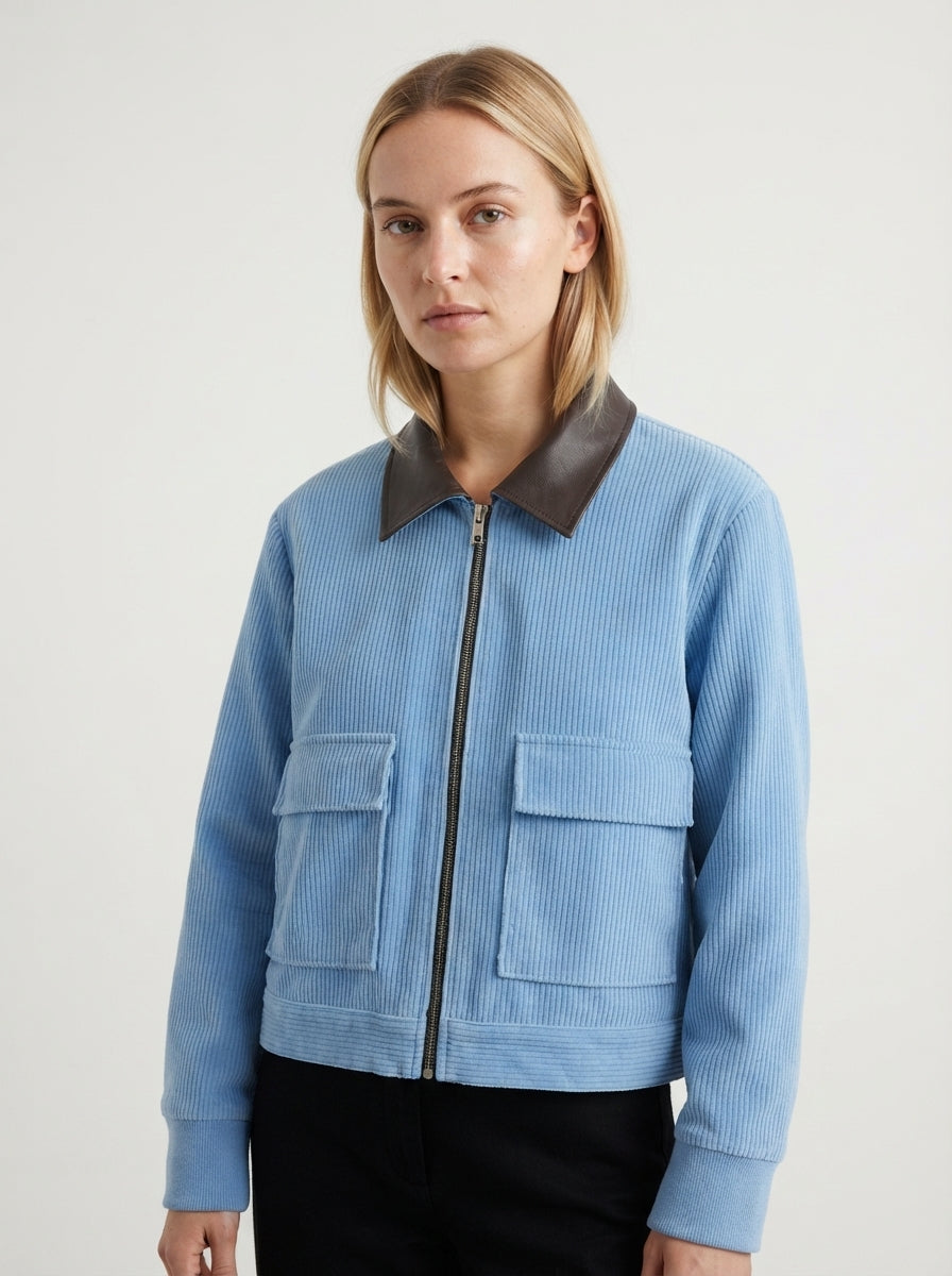 Sienna — Patchwork Corduroy Jacket