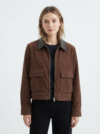 Sienna — Patchwork Corduroy Jacket