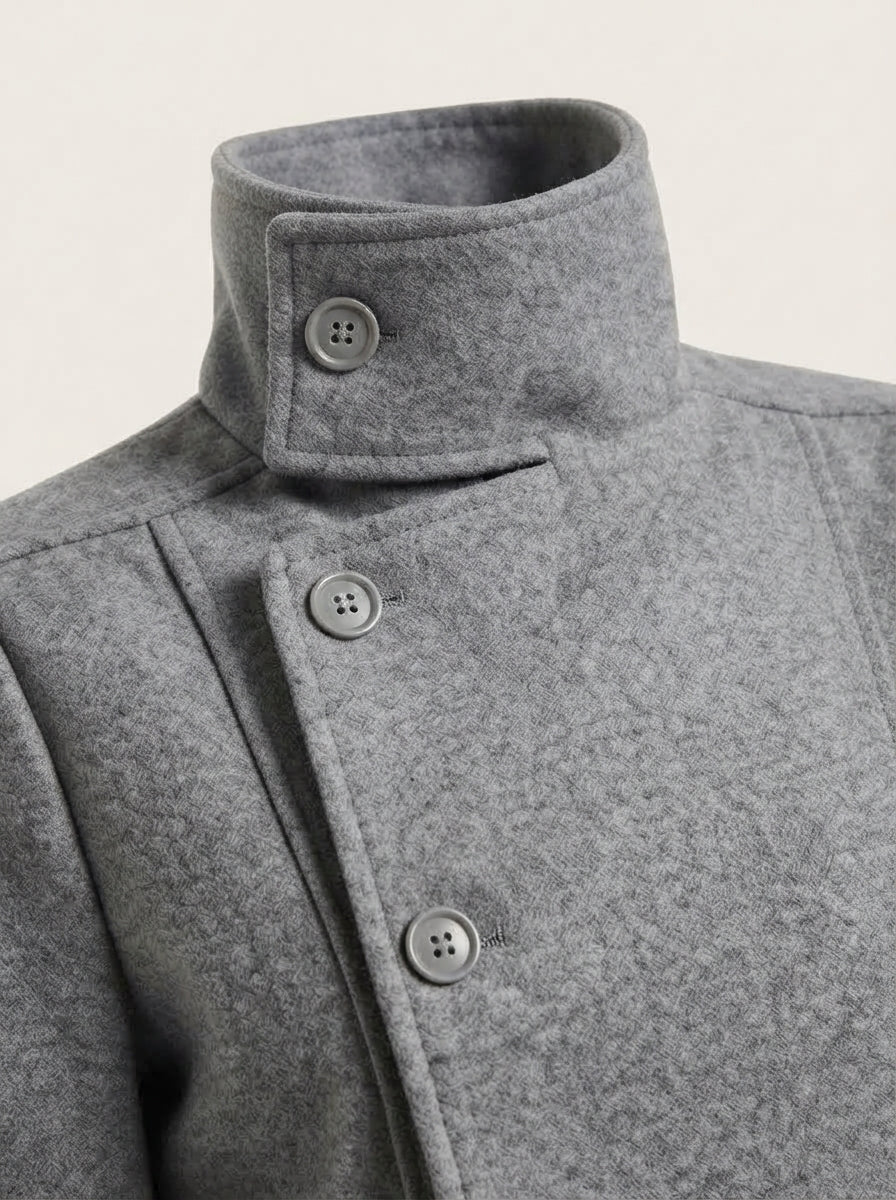 Elara — High-Neck Tailored Jacket