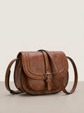 Amelia — Vintage Leather Shoulder Bag