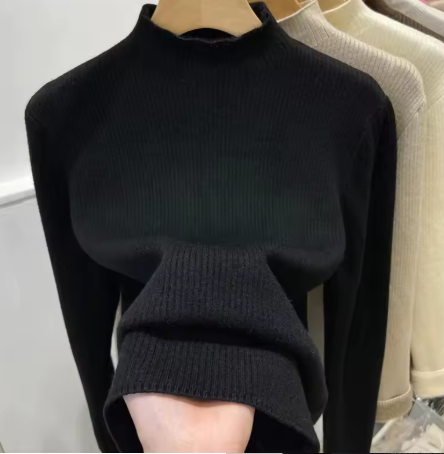 DIANA | ELEGANT SLIM-FIT KNIT SWEATER WITH FLEECE LINING