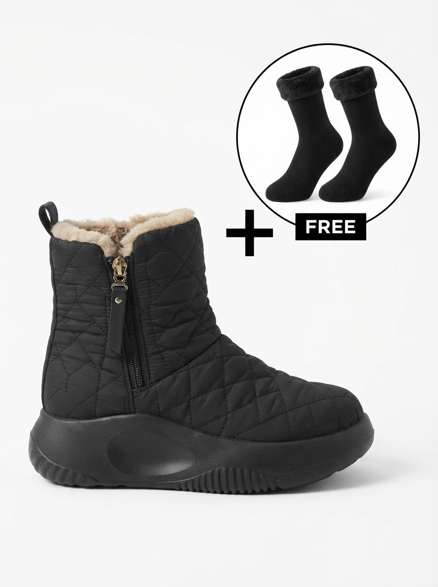 Olivia – Comfortable winter boots for tired, aching feet + FREE warm socks
