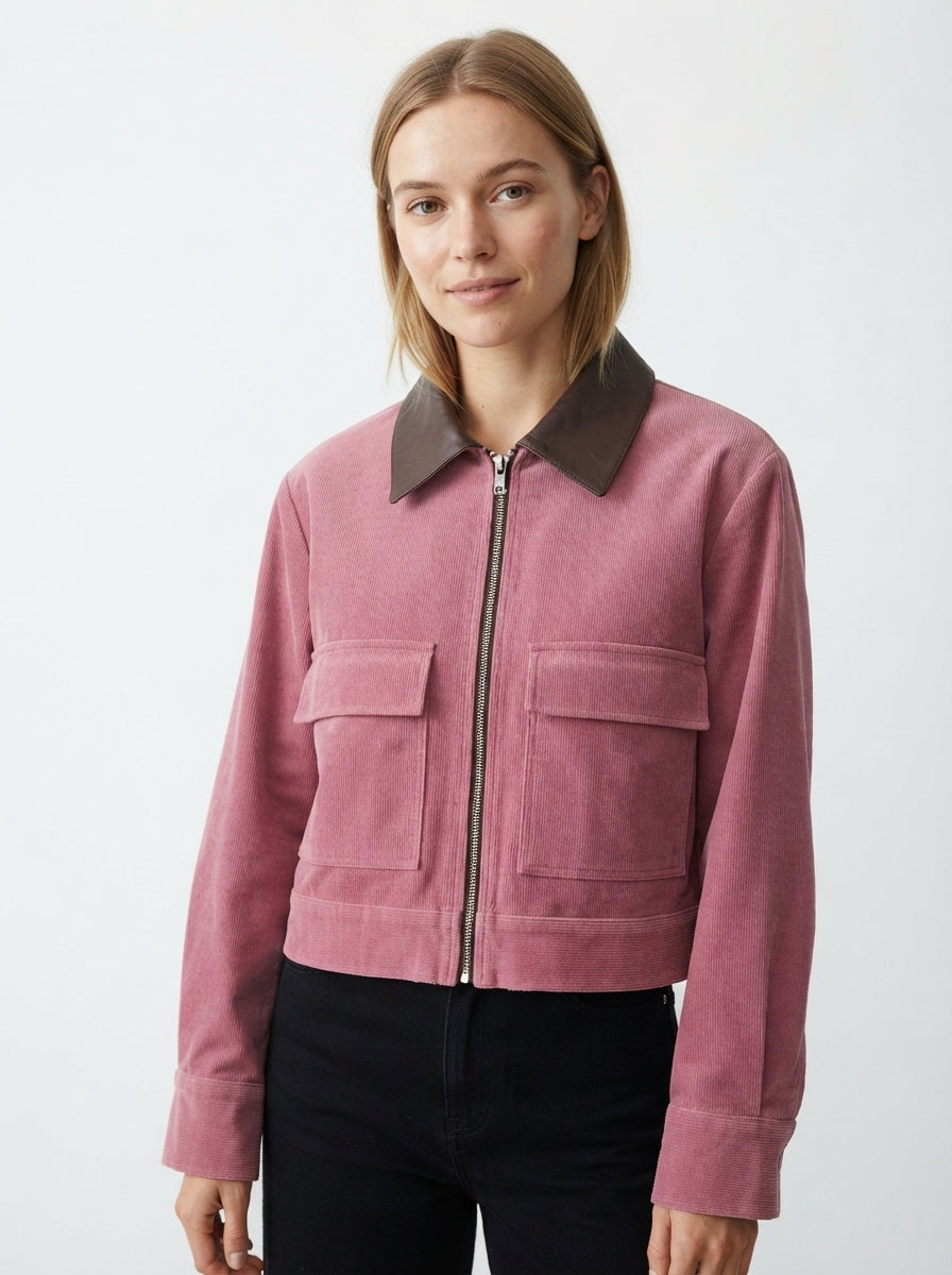 Sienna — Patchwork Corduroy Jacket