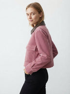 Sienna — Patchwork Corduroy Jacket