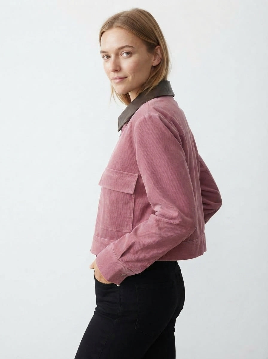 Sienna — Patchwork Corduroy Jacket