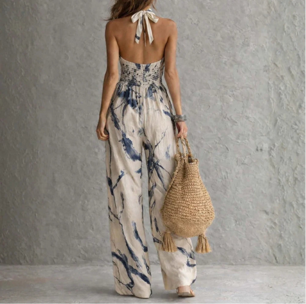 STELLA | ELEGANT AND MODERN JUMPSIT WITH A WATERCOLOR PRINT