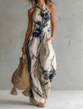 STELLA | ELEGANT AND MODERN JUMPSIT WITH A WATERCOLOR PRINT