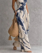 STELLA | ELEGANT AND MODERN JUMPSIT WITH A WATERCOLOR PRINT